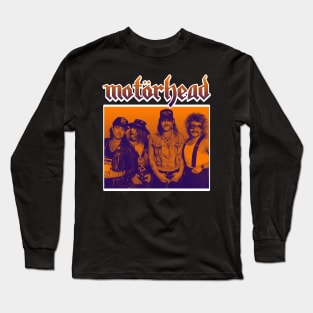 Motorhead Gradient White Long Sleeve T-Shirt